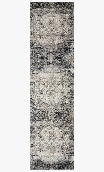 Anastasia Rug - Ink/Ivory