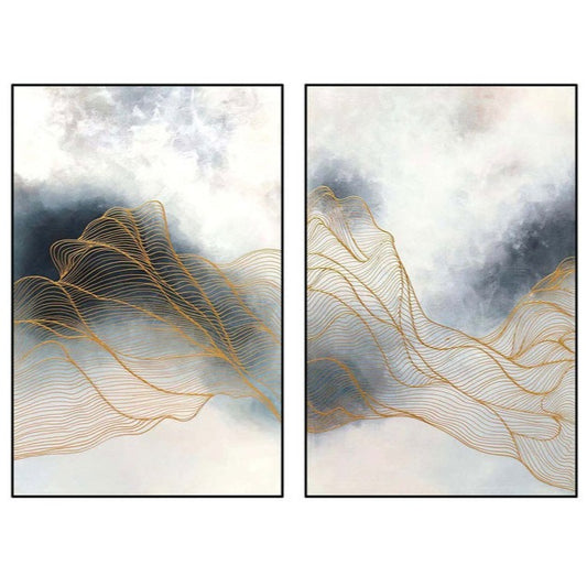 Transparent - Framed Artwork Pair