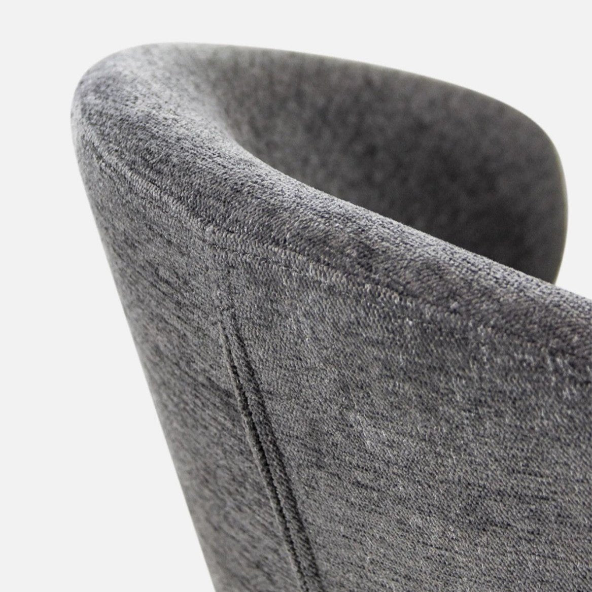 Bellroy Barstool - Grey Fabric with Black Legs