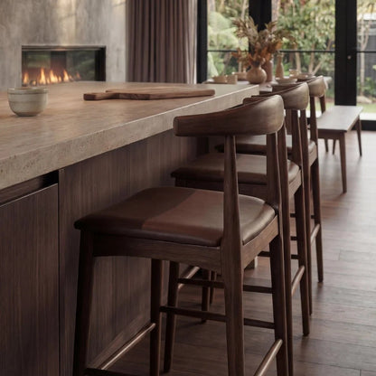 Bowen Barstool - Brown