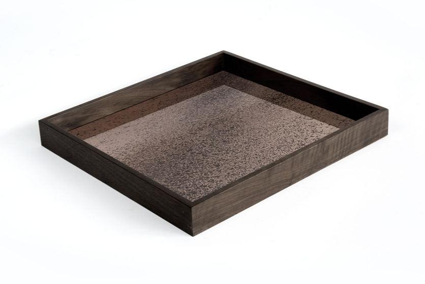 Tray - Square Bronze Mirror