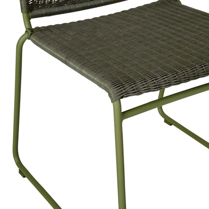 Marina Coast Outdoor Dining Chair - Moss