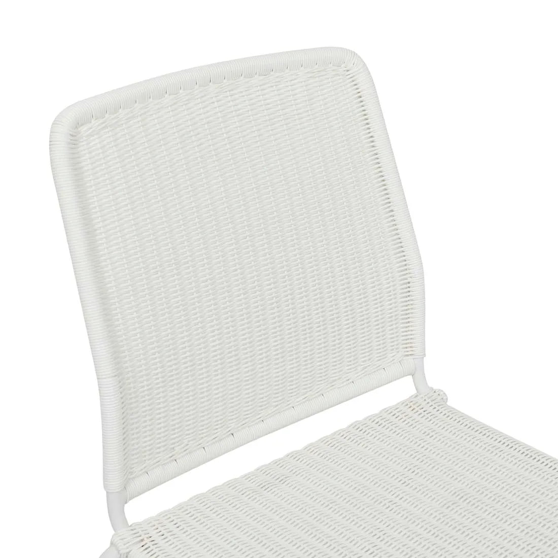 Marina Coast Outdoor Dining Chair - White