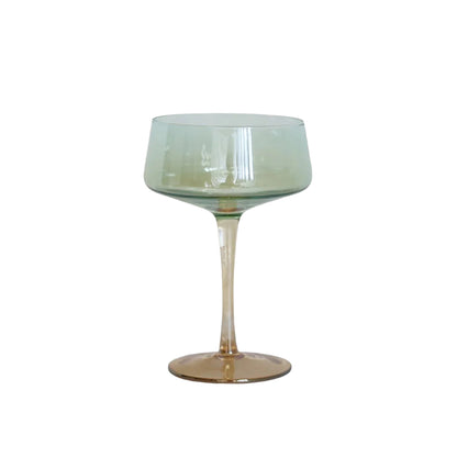 Capri Cocktail Glasses - Iridescent Set of 8