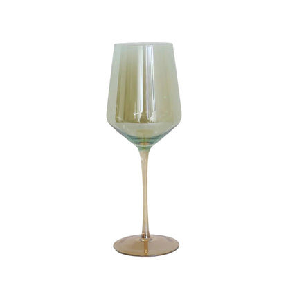 Capri Wine Glasses - Iridescent Set of 8