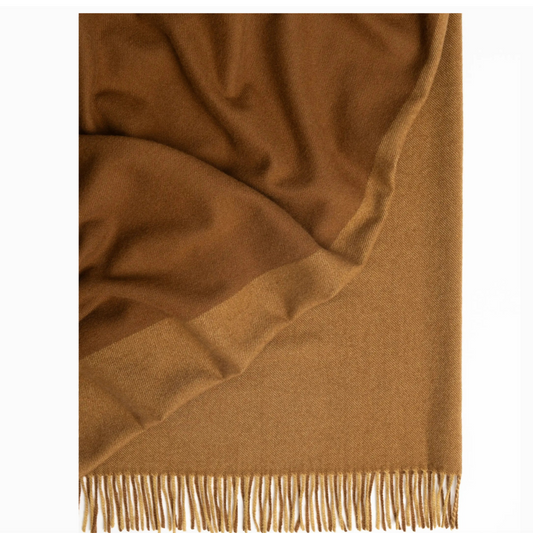 Fiord Throw - Caramel