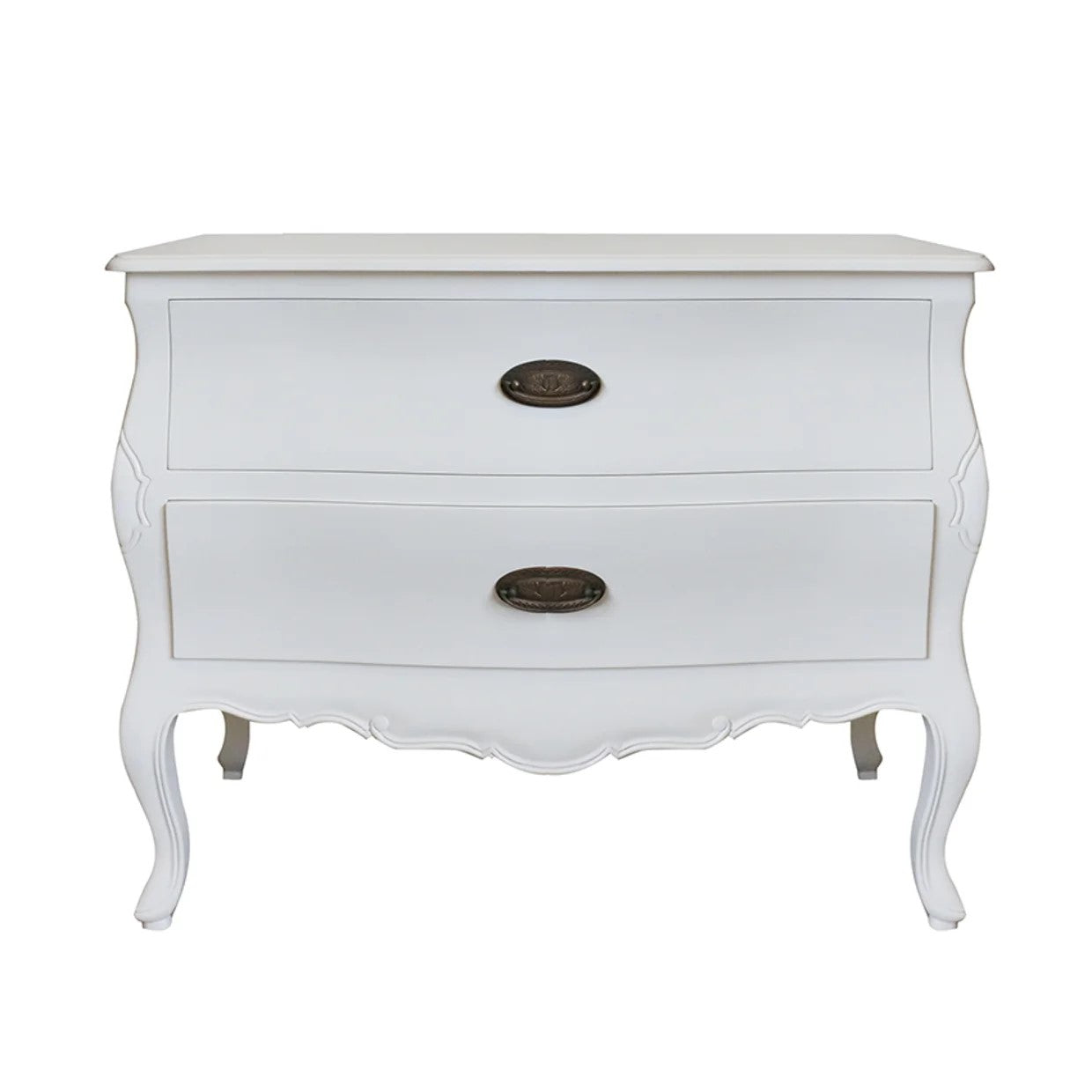 Antique Style Commode/Chest of Drawers - Antique White