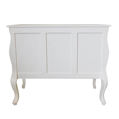 Antique Style Commode/Chest of Drawers - Antique White