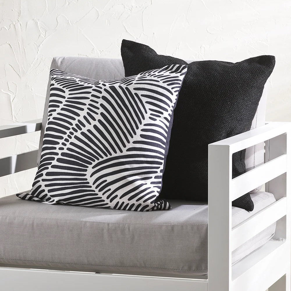 Contours Outdoor Cushion - Black