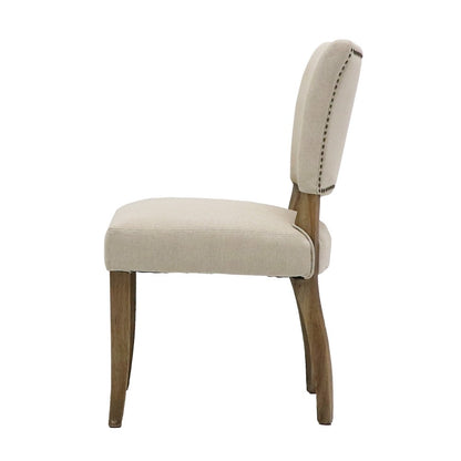 Crane Dining Chair - Cream Linen