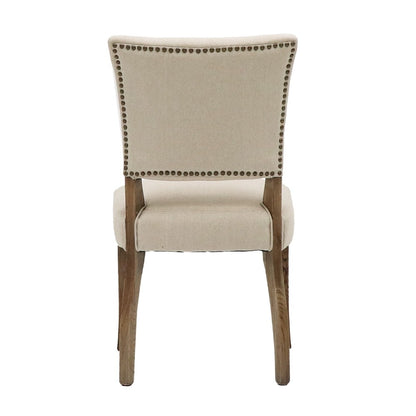 Crane Dining Chair - Cream Linen