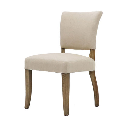 Crane Dining Chair - Cream Linen