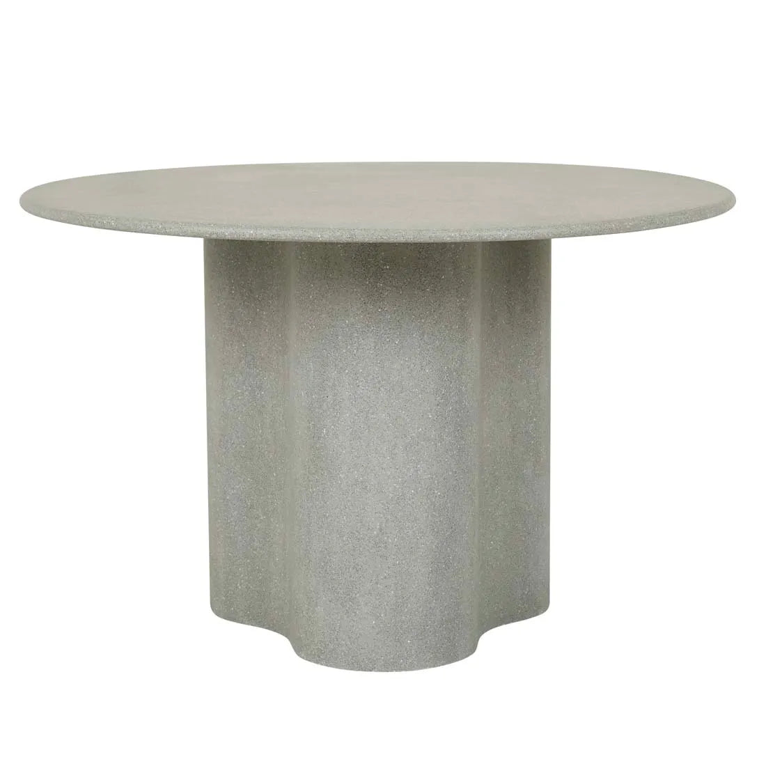 Artie Wave Outdoor Dining Table - Sage Speckle