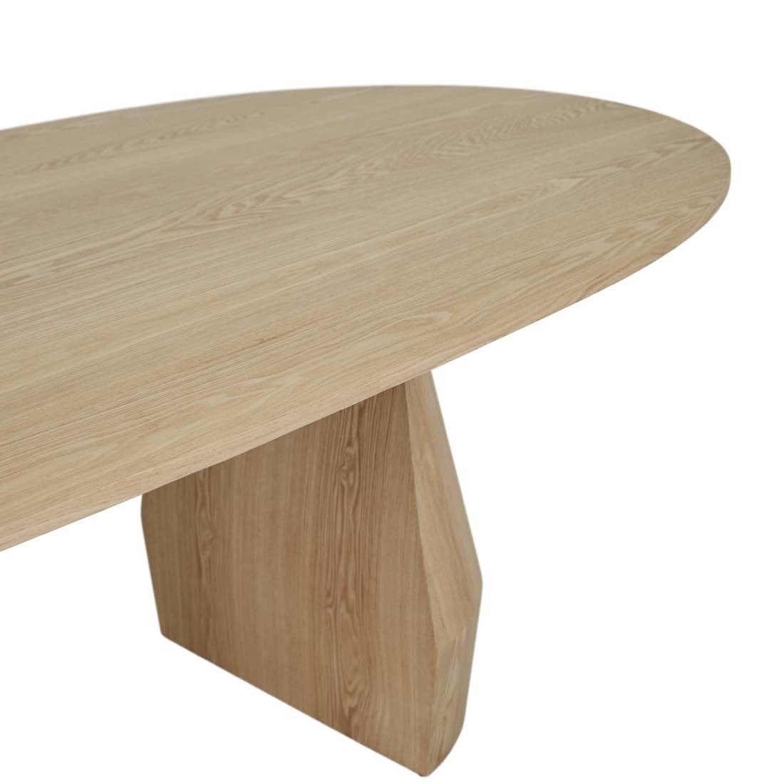 Bloom Oval Dining Table - Natural Ash