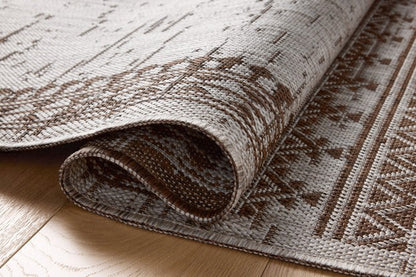 Aztec Outdoor Rug - Coffee & Dove