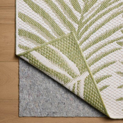 Palm Outdoor Rug - Ivory & Green