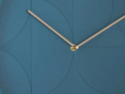 Echelon Wall Clock - Dark Blue