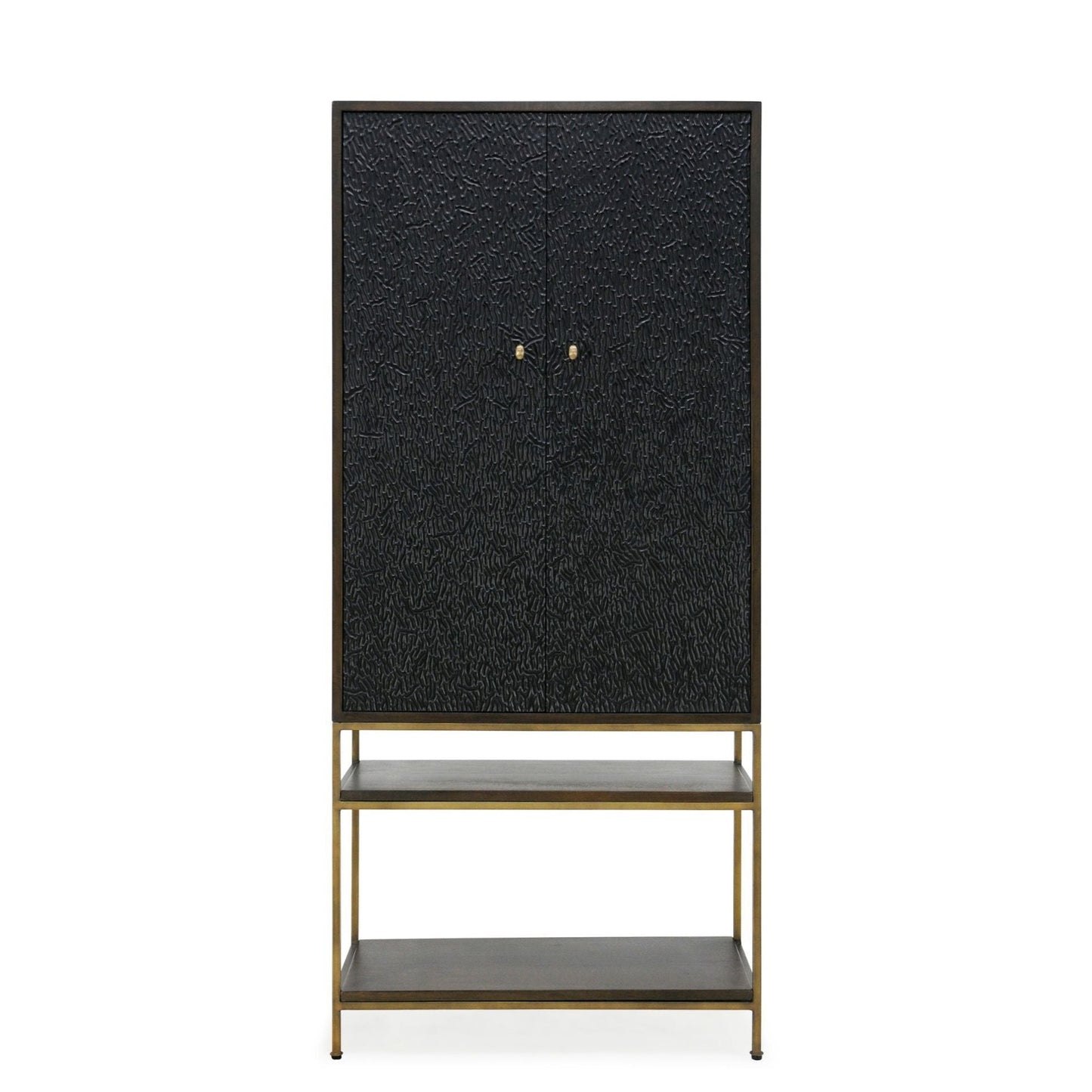 Legacy Tall Bar Cabinet - Textured Doors