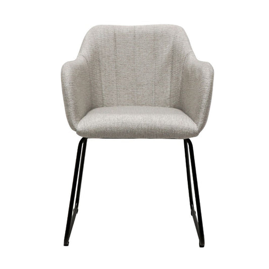 Folio Dining Chair - Grey Fabric