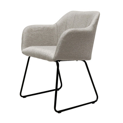 Folio Dining Chair - Grey Fabric