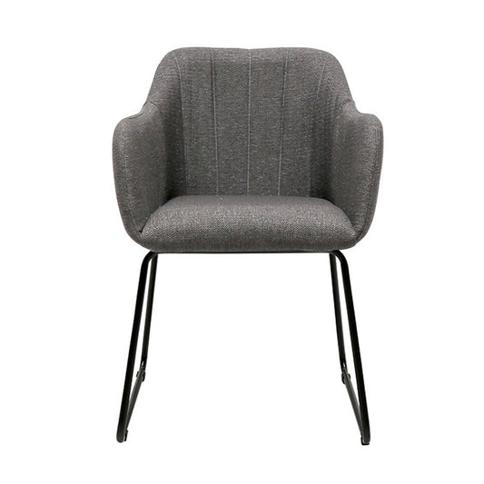 Folio Dining Chair - Charcoal Fabric