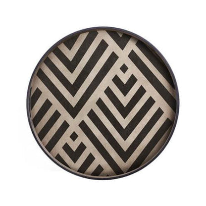 Tray - Round Chevron, Large