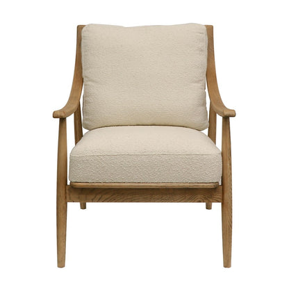 Greer Occasional Chair - Cream Boucle