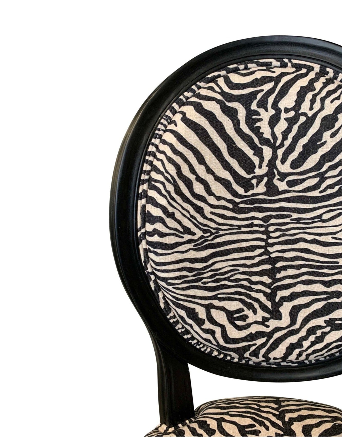 Balloon Back Dining Chair  - Zebra