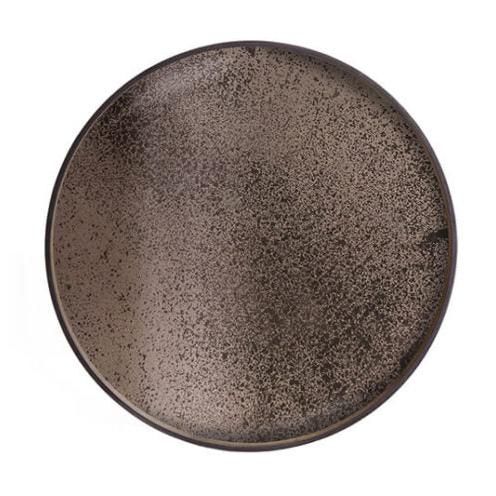 Tray - Round Bronze Mirror, Extra Large