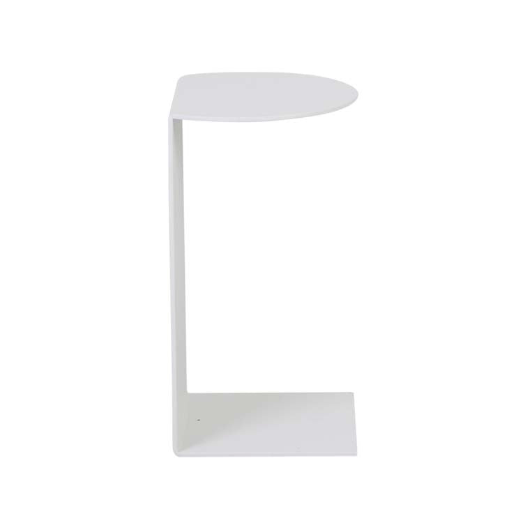 Aruba Flip Outdoor Side Table - White