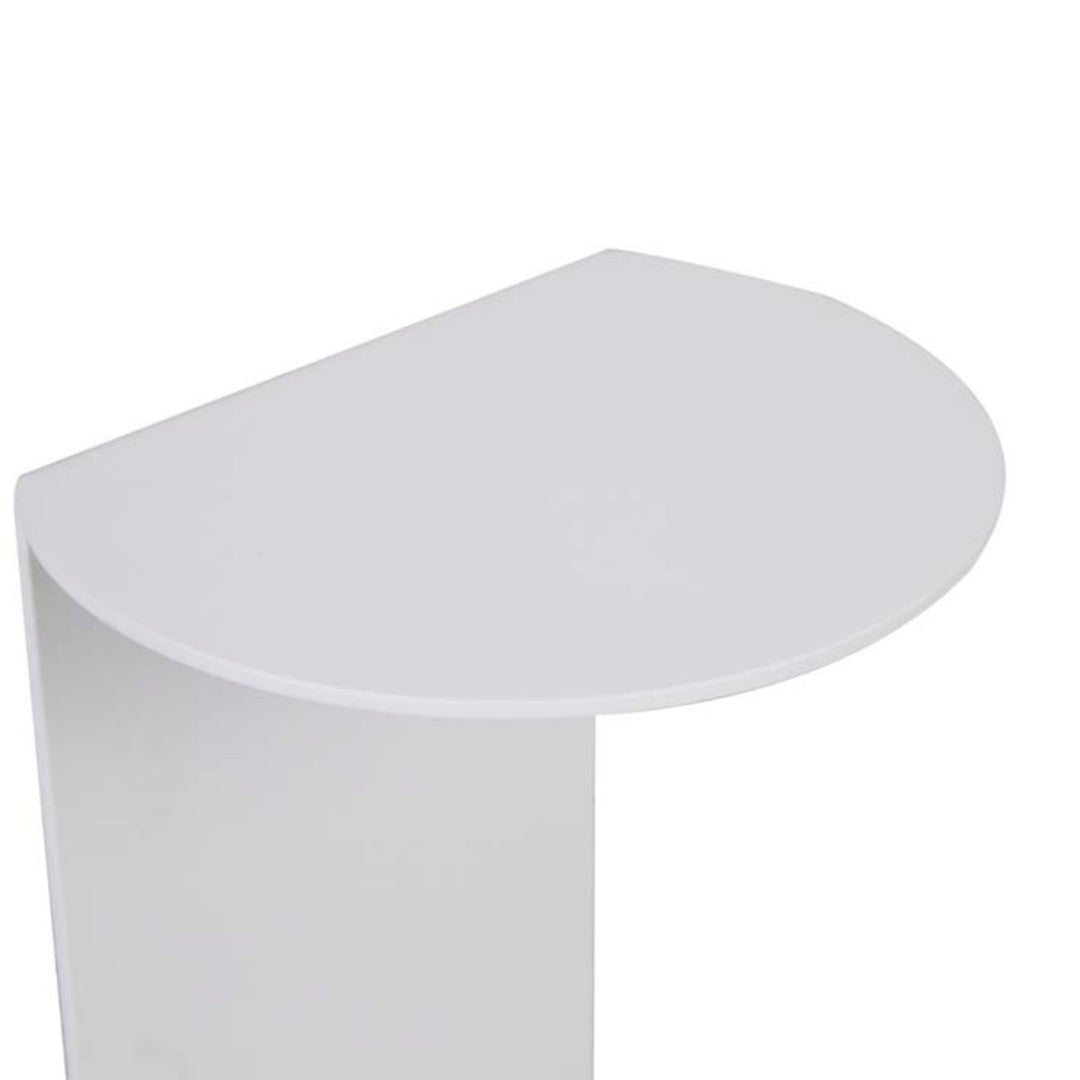 Aruba Flip Outdoor Side Table - White