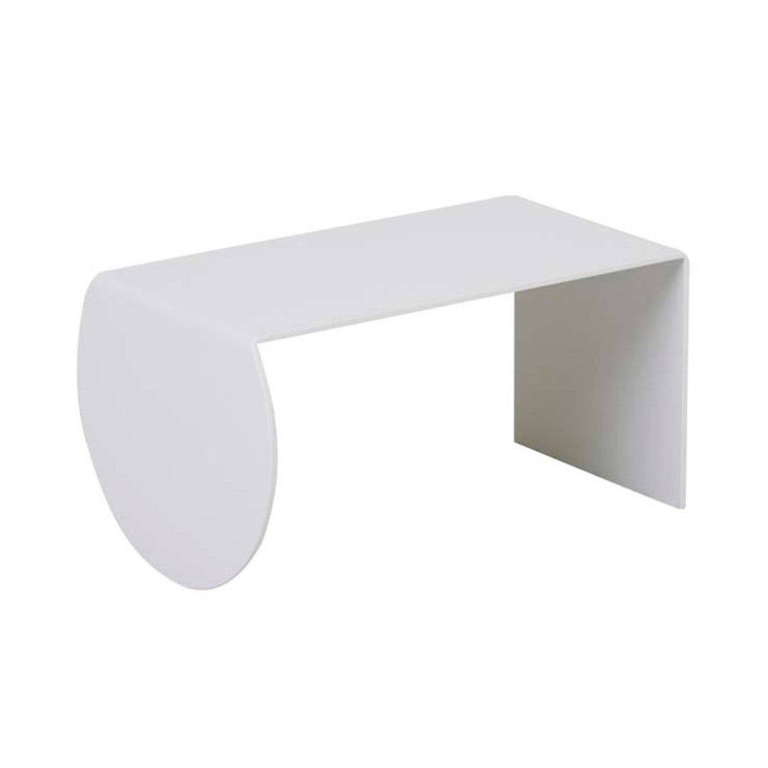 Aruba Flip Outdoor Side Table - White