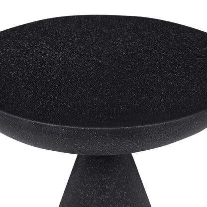 Livorno Luna Outdoor Side Table - Black Speckle