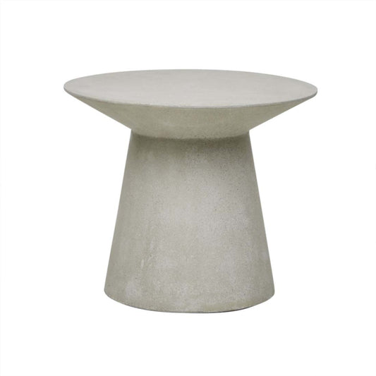 Livorno Round Outdoor Side Table - Grey Speckle