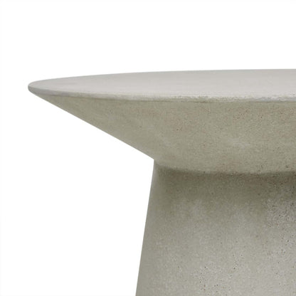 Livorno Round Outdoor Side Table - Grey Speckle