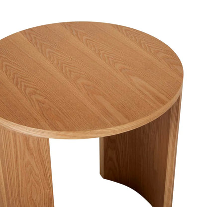 Oberon Crescent Side Table - Natural Ash