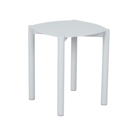 Balmain Outdoor Side Table - White