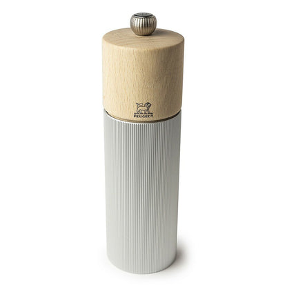 Line Aluminium & Natural Pepper Mill - 18cm