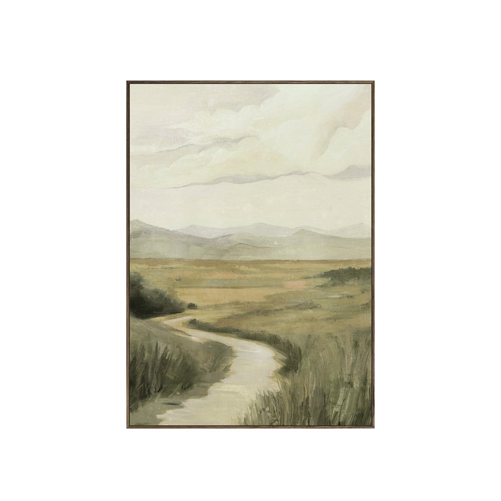 Hand Embellished & Framed Canvas Art - Lorne