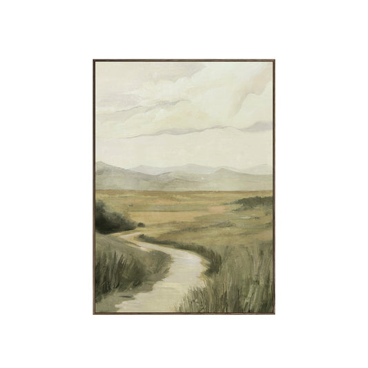 Hand Embellished & Framed Canvas Art - Lorne