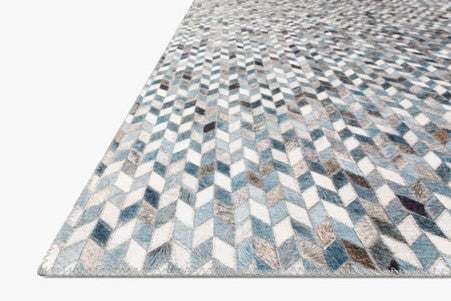 Maddox Rug - Ocean/Grey