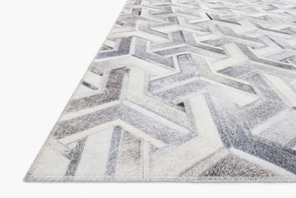 Maddox Rug - Silver/Ivory