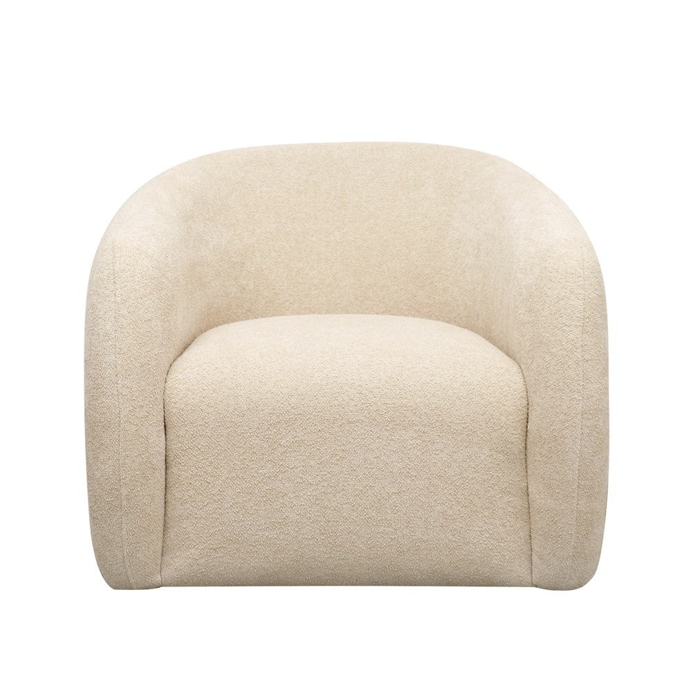 Max Swivel Armchair - Natural