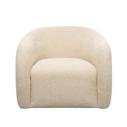 Max Swivel Armchair - Natural