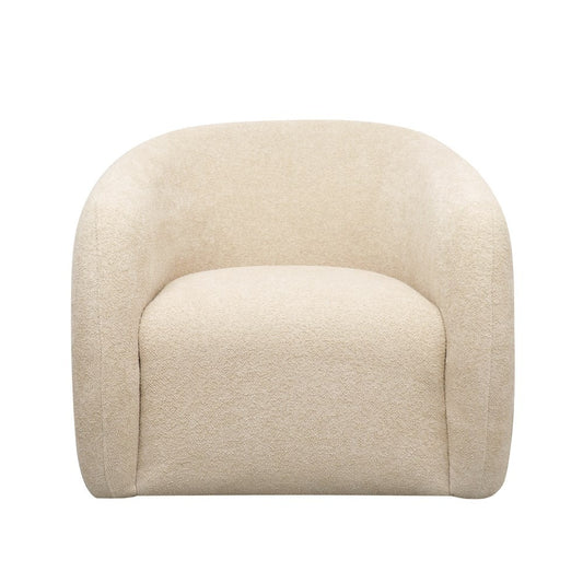 Max Swivel Armchair - Natural