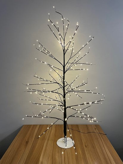 Black LED Christmas Tree - 2 sizes