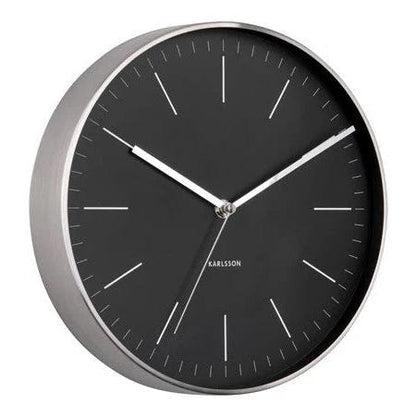 Minimal Clock – Black