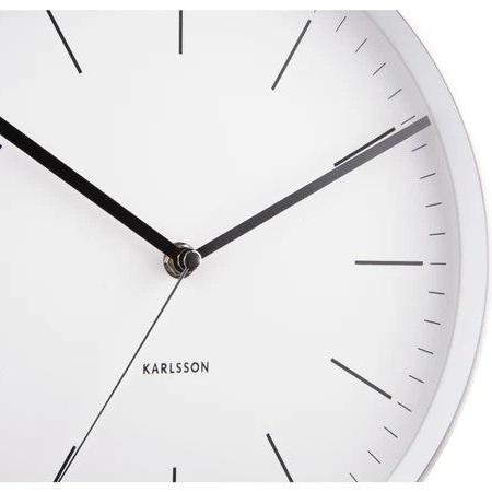 Minimal Clock – White