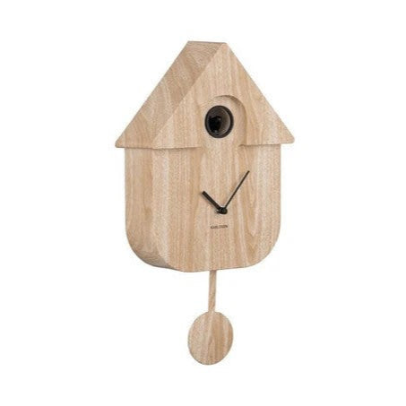 Modern Cuckoo Clock - Light Wood