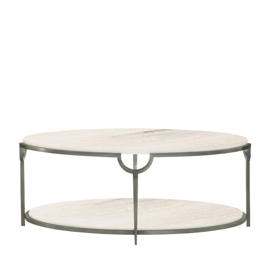 Morello Oval Metal Coffee Table